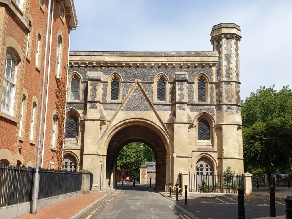 Abbey Gate in The Forbury